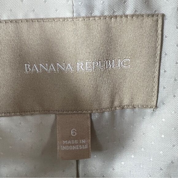 Womens Banana Republic Tweed Classic Preppy Blazer 0486 - Picture 5 of 12